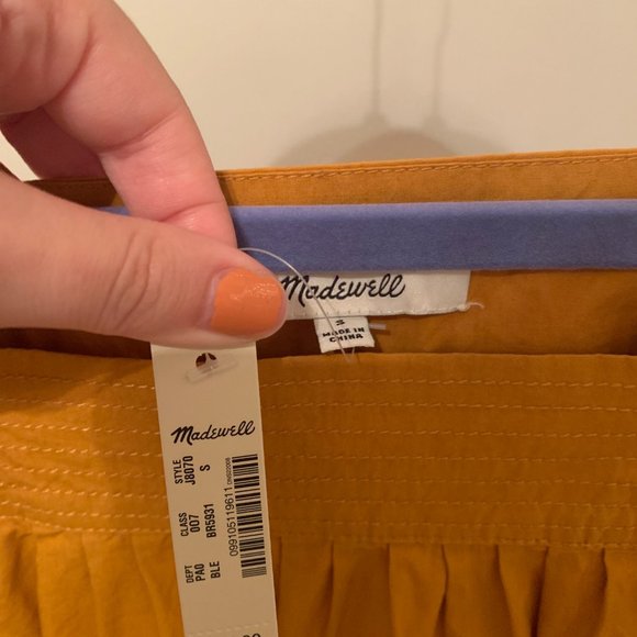 Madewell SQUARE-NECK TOP - Picture 4 of 4